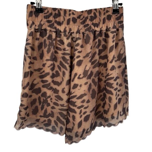 Generation Love New York Bianca Shorts Leopard Print Pull-on Size Small NWT - Picture 5 of 9